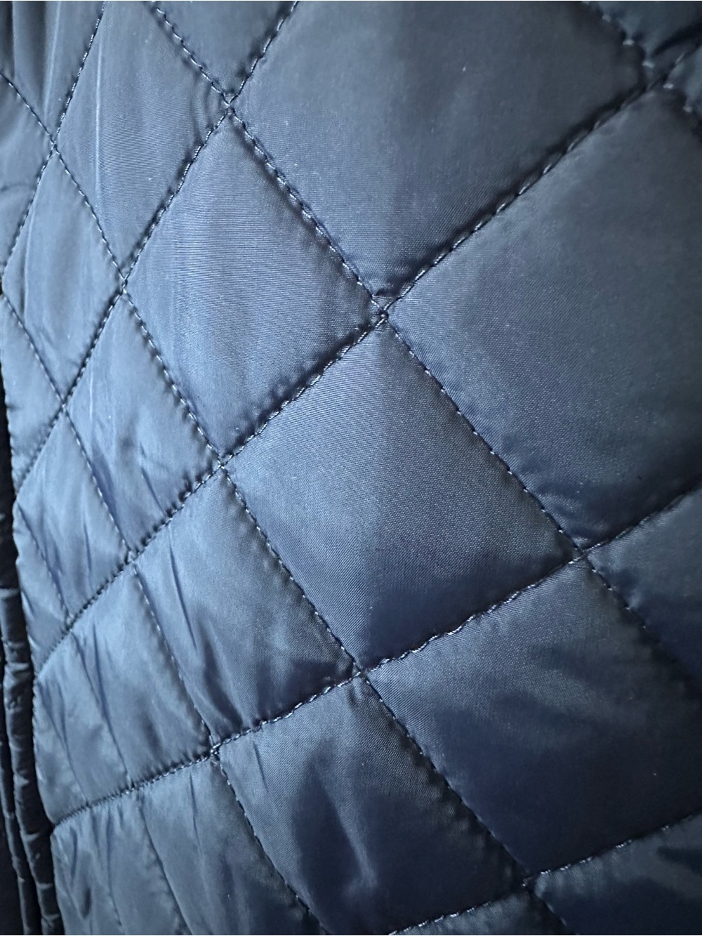 NEW Ann Taylor Weekend Quilted Jacket – Navy – Size Small Petite (SP) – NWT - Picture 6 of 9